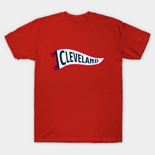 Cleveland Pennant - Red T-Shirt